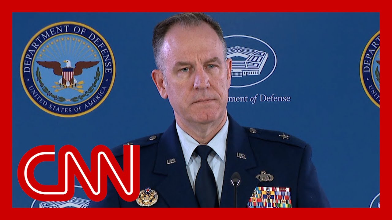 Pentagon holds briefing after Russian fighter jet forces down US drone