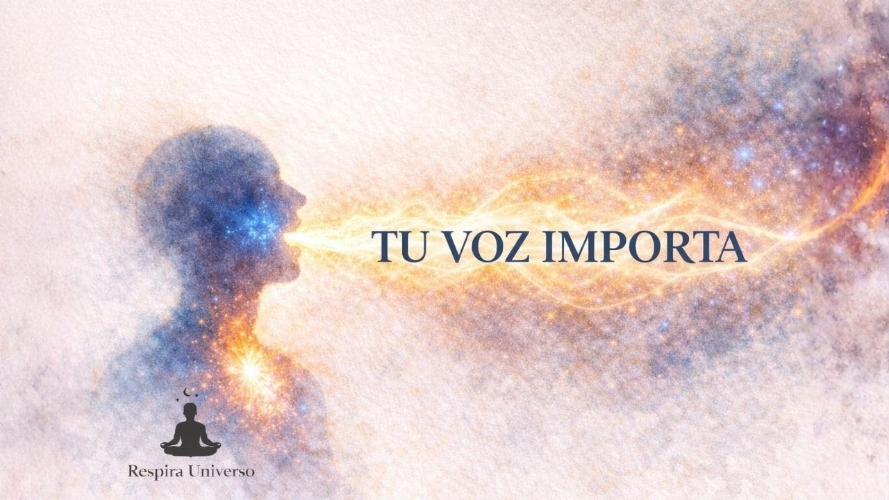 Tu voz es necesaria 🗣️ El mundo necesita escucharte | Meditación Guiada