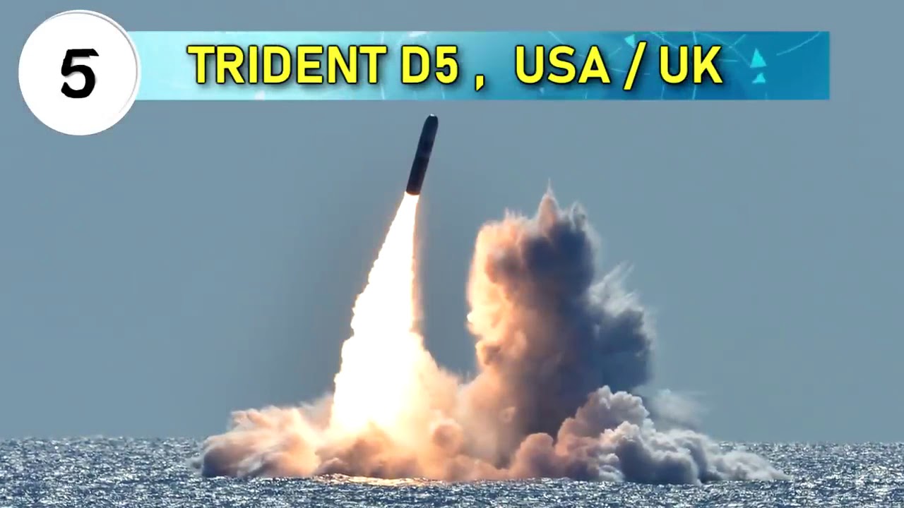 Speed Comparisons: Countries With the Fastest Missiles of Nuclear Power