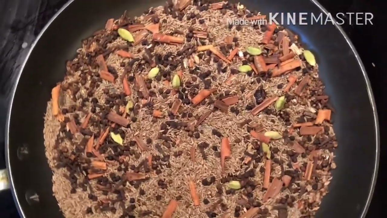 Jeera Powder, Coriander Powder, and Garam Masala