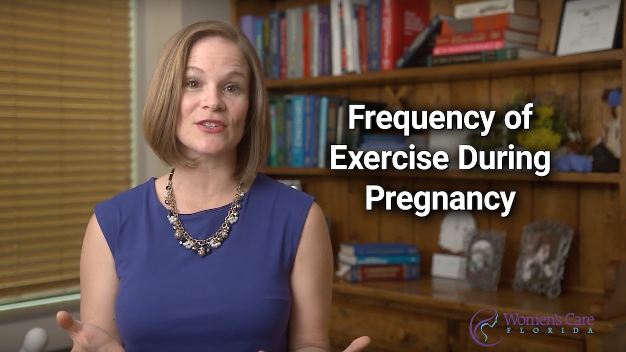 Frequency of Pregnancy Exercise