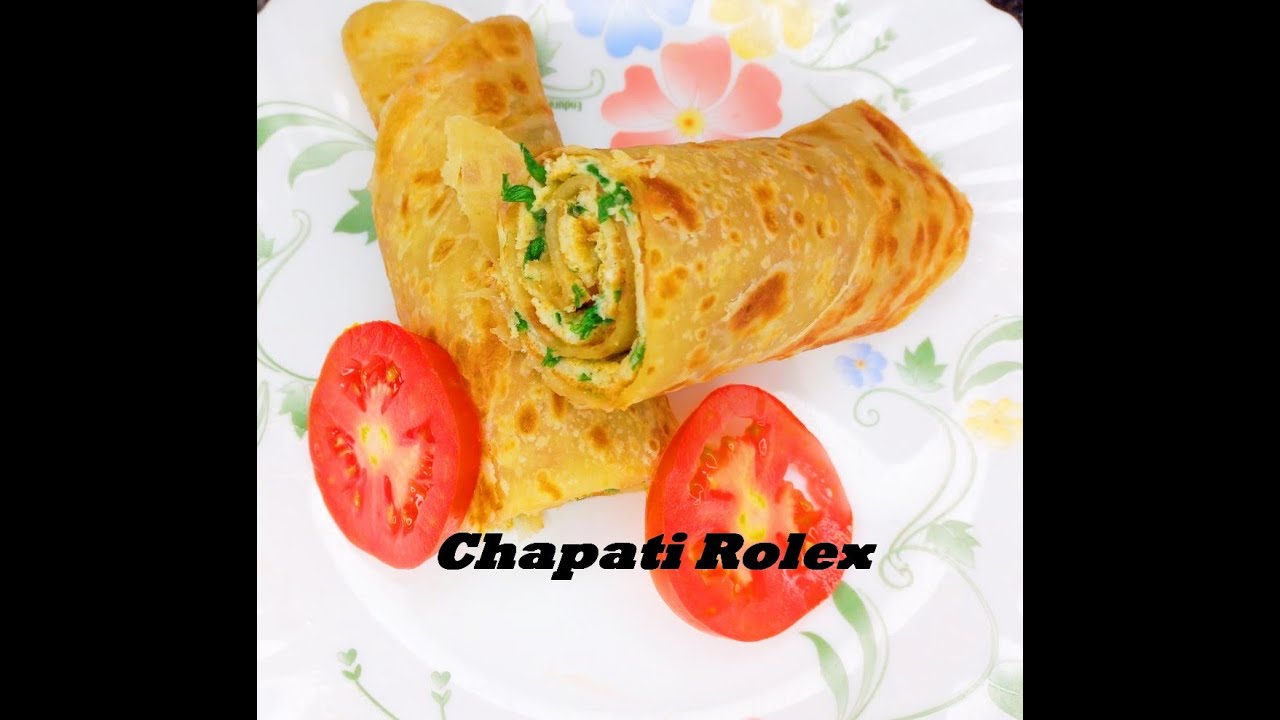 Chapati Mayai/ Chapati Rolex