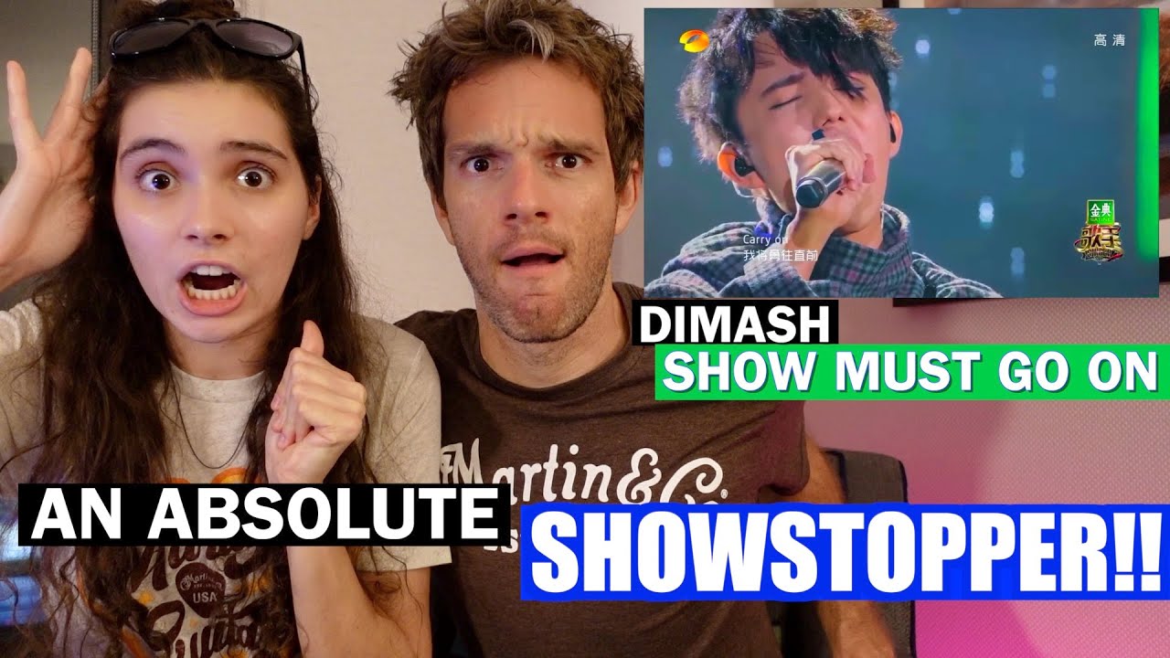 MUSICIANS REACT TO Dimash Kudaibergen - The Show Must Go On - The Singer 2017