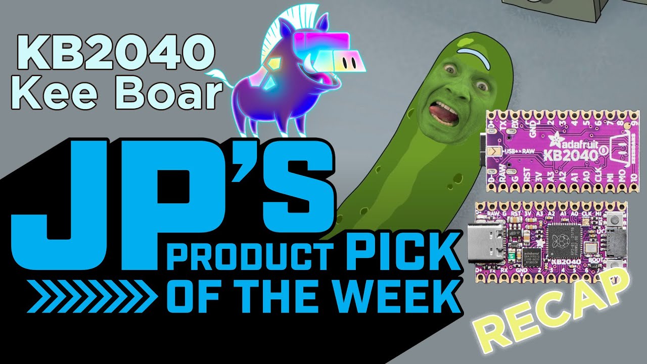 JP's Product Pick of the Week: KB2040 Keeboar @adafruit @johnedgarpark 