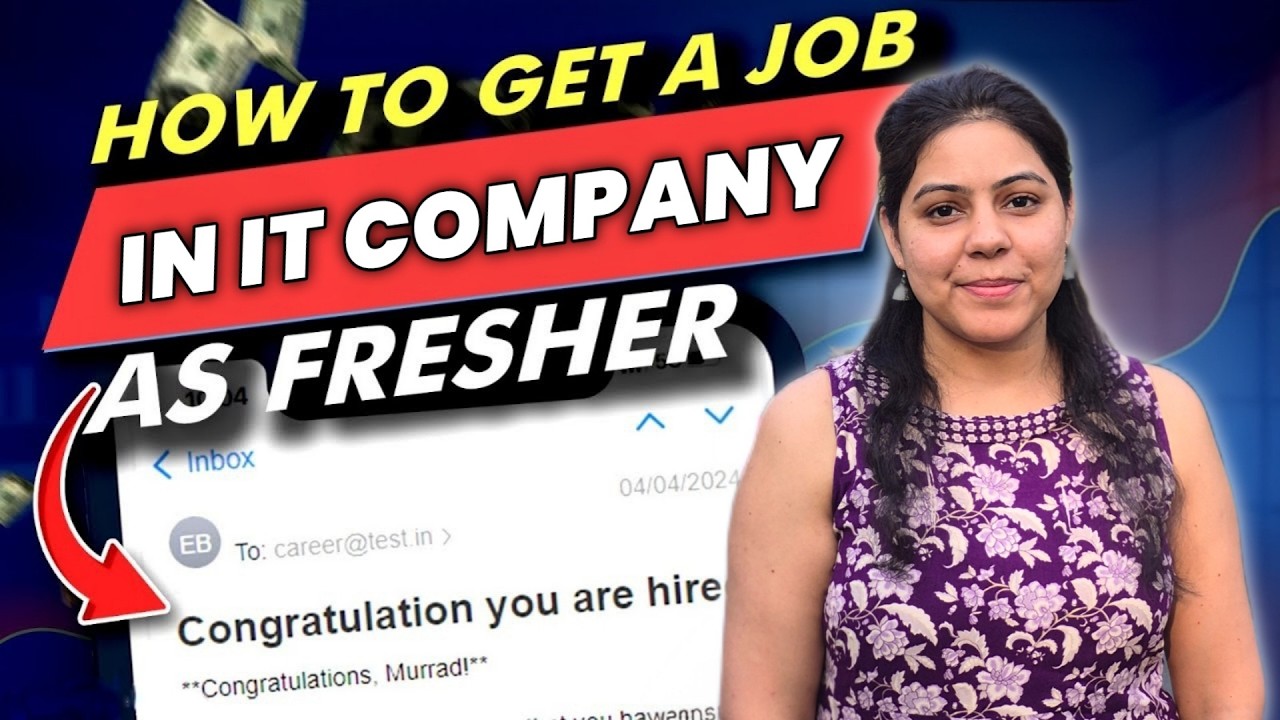 How to Get a Job Without Experience | Step-by-Step Guide for Freshers #jobsearch