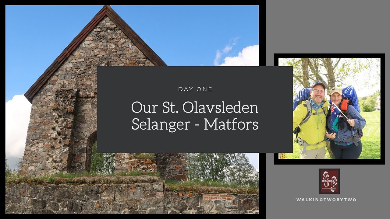 Hiking the world - this is Our St. Olavsleden Day one- Selanger to Matfors
