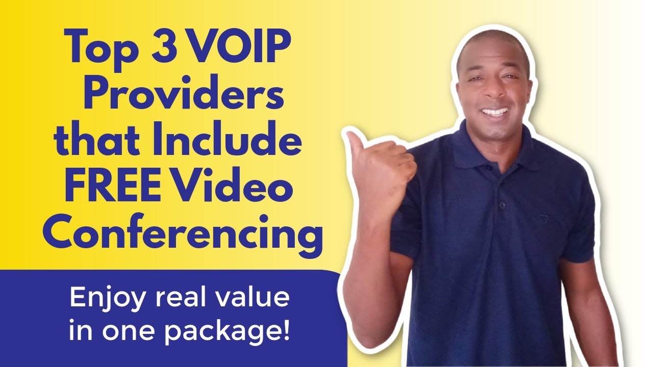 Top 3 VOIP phone services that include FREE video conferencing!