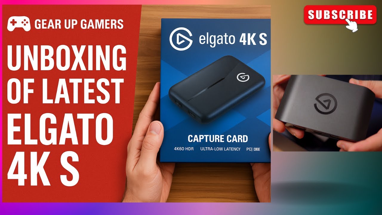 “Unboxing the Elgato 4K S — Next-Gen Streaming BEAST! 🔥🎥”
