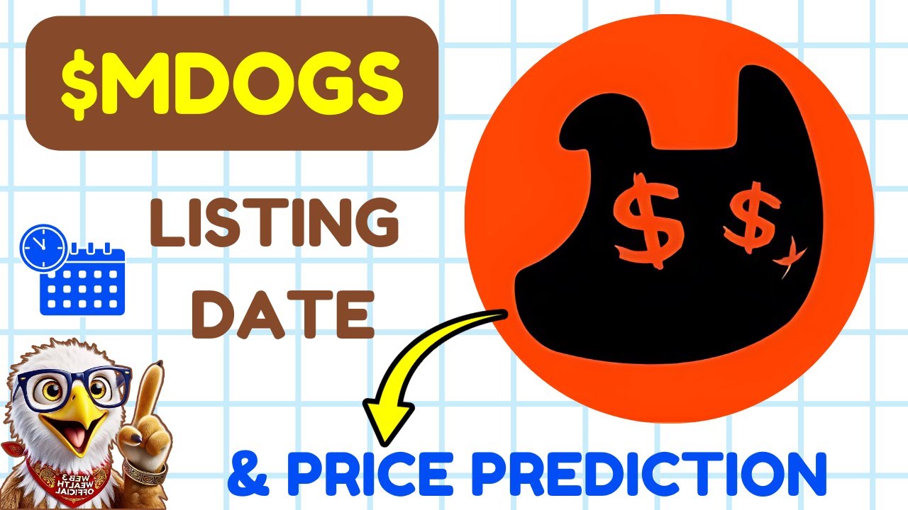 Get Ready for the Money Dogs Airdrop Listing Date & $MDOGS Price Prediction