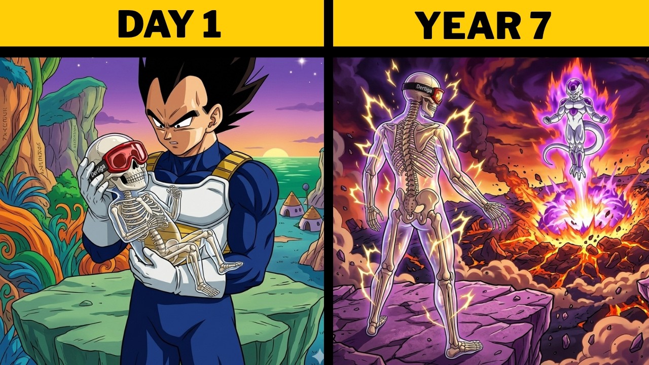 What If You Grew Up as a Saiyan on Planet Vegeta