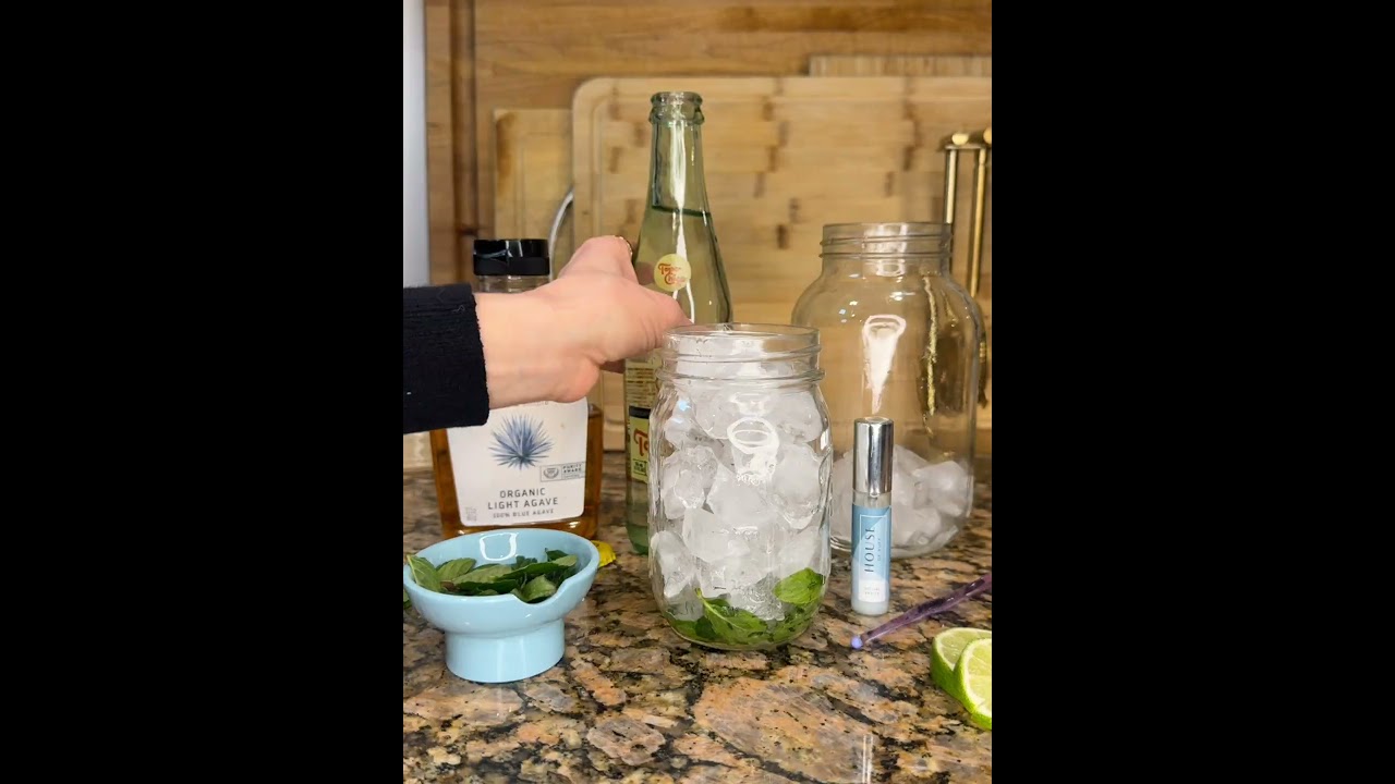 Cannabis ASMR for happy hour. #gardening #californiasober #cannabisdrink