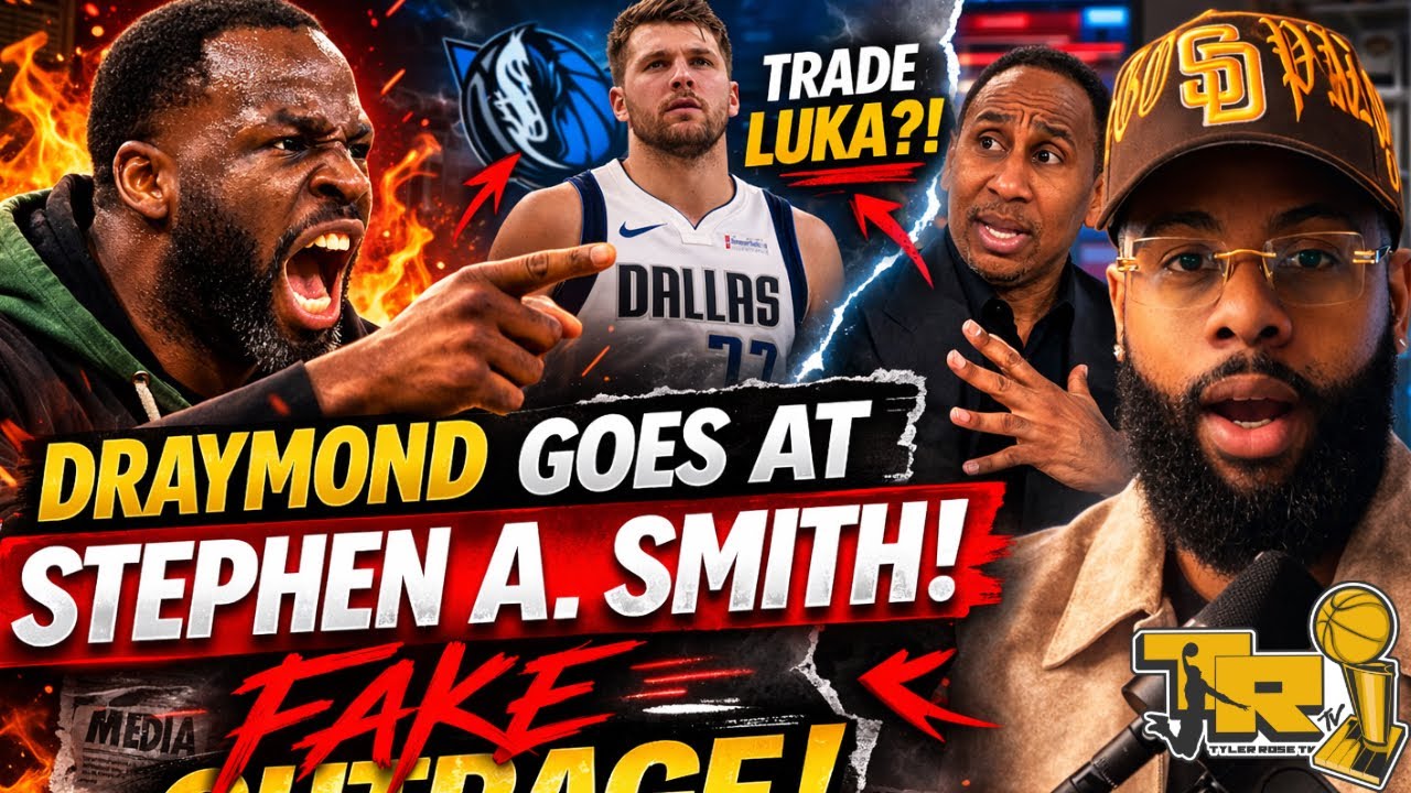 Draymond Green GOES OFF On Stephen A. Smith & The Media Over The Luka Trade 