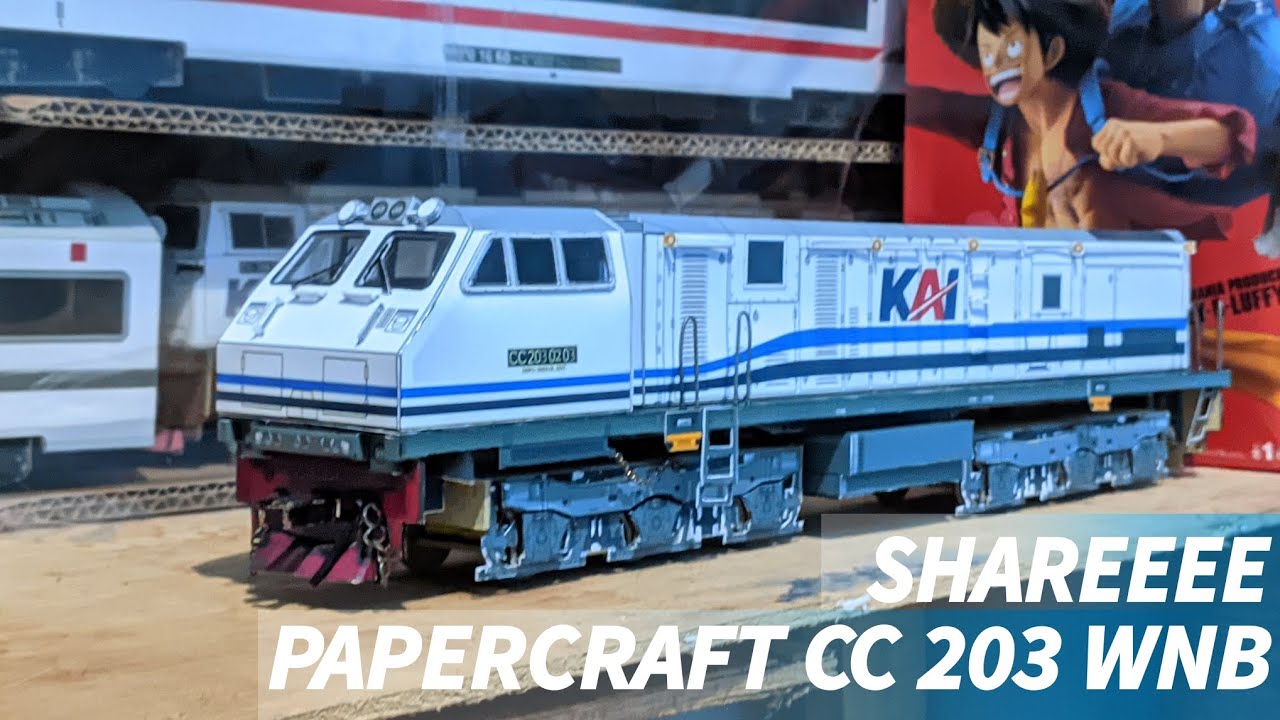 SHAREE!!! PAPERCRAFT CC 203 WNB ⚪🔵 + CARGO