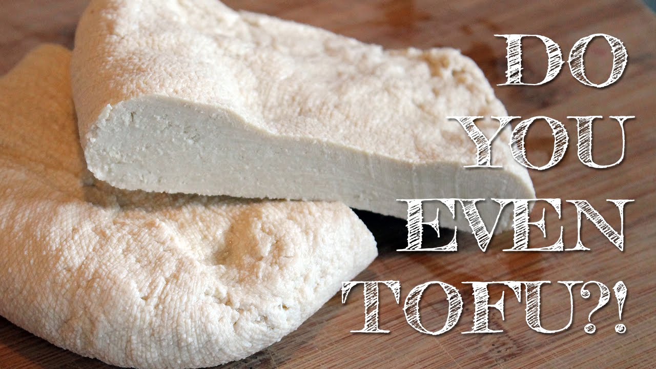 How To Make Tofu (with just soymilk, lemon and water!) | DIY