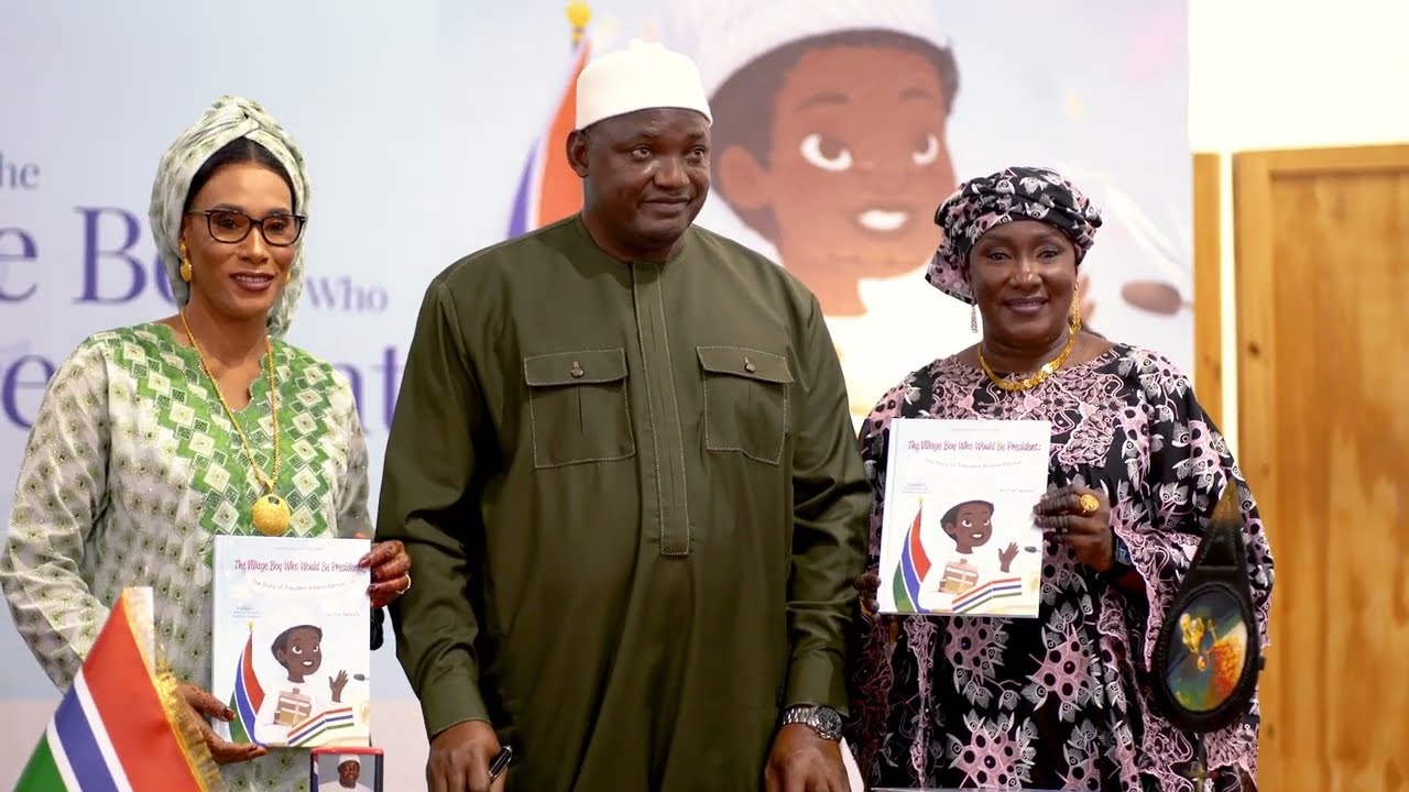 Book Launch of The Village Boy Who Would Be President: The Story of President Adama Barrow TheGambia