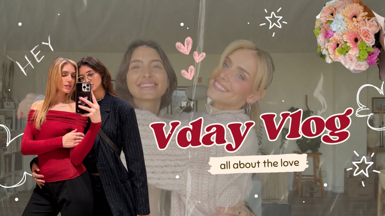 Valentines Day vlog with my girlfriend ♡