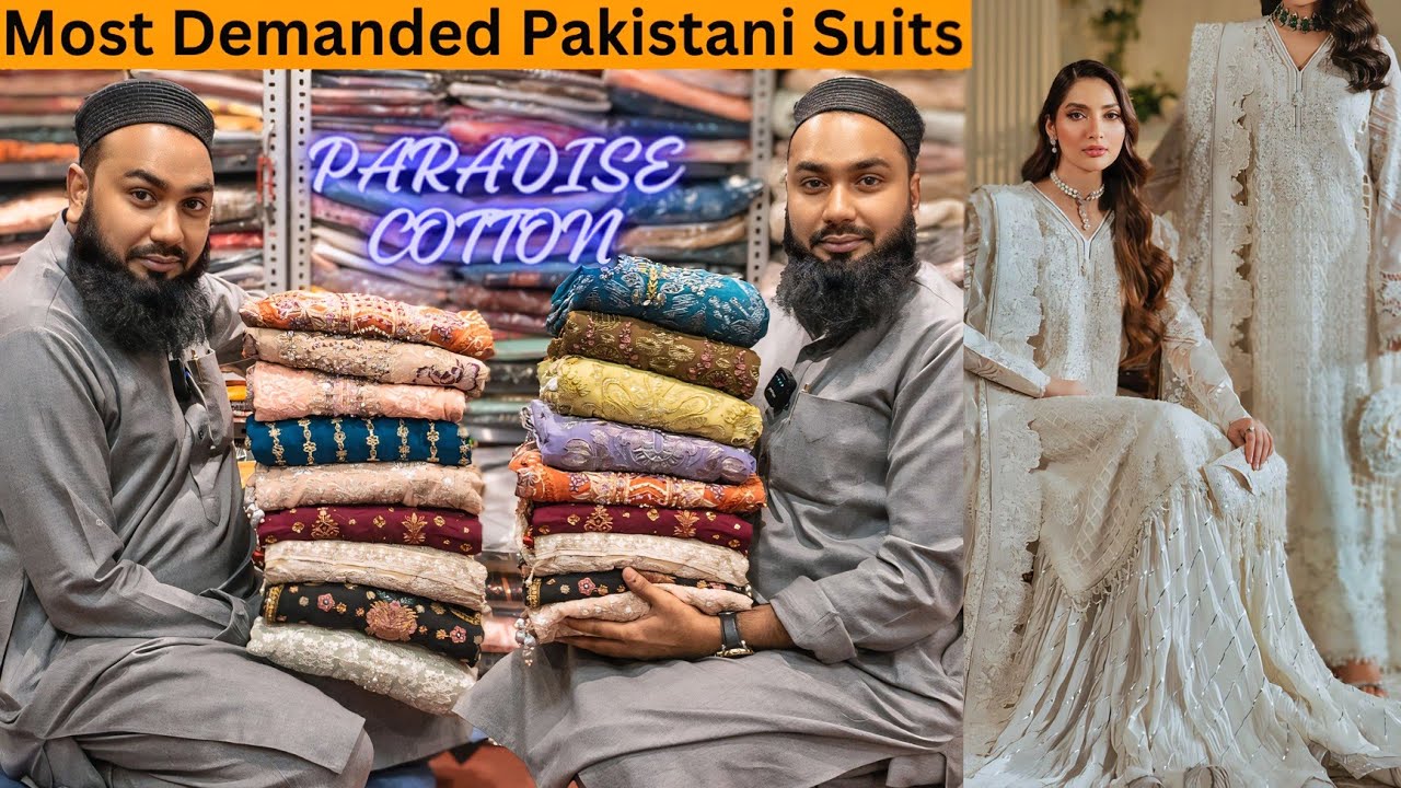 Most Demanded Original Pakistani Suits || Biggest Importer of Daryaganj ||