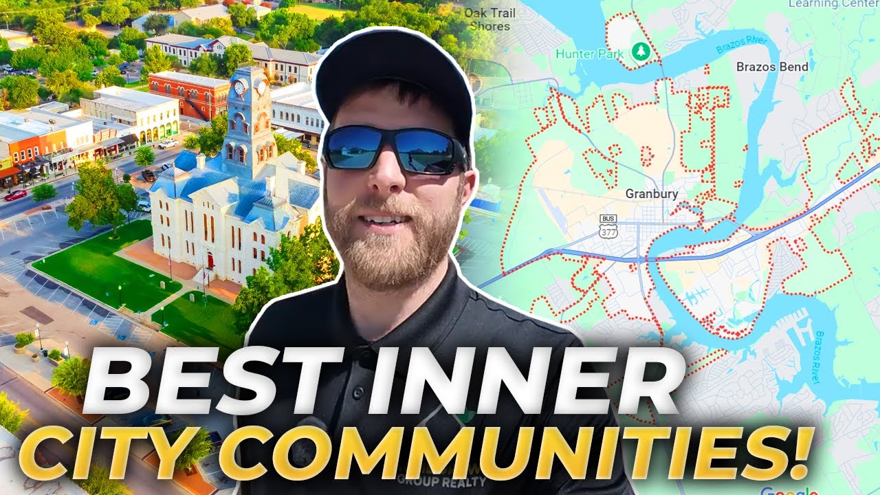 Why Retirees LOVE Granbury Texas Waterfront Living: TOUR of Granbury TX Top Inner City Communities