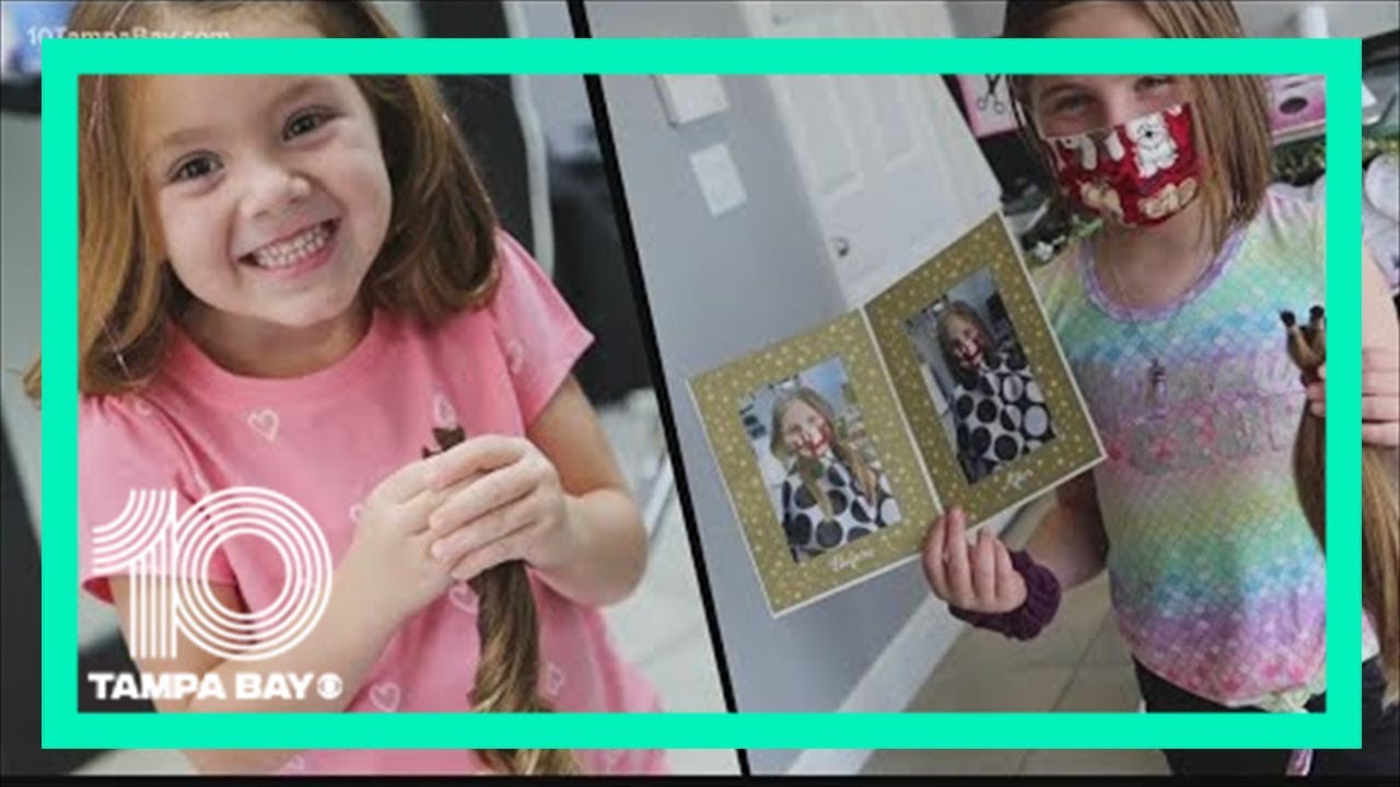 Donating hair for childhood cancer patients is Clearwater family's tradition