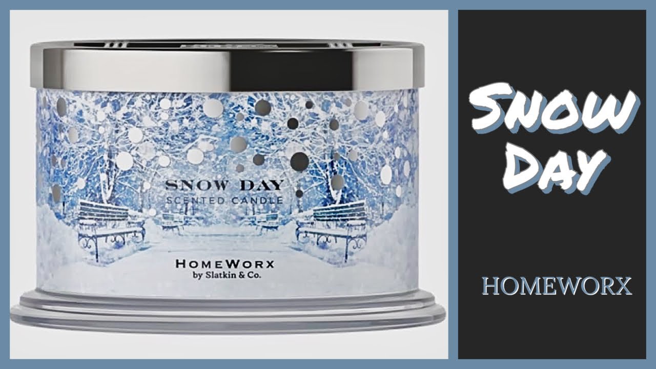 Snow Day ☃️ from Homeworx candle review