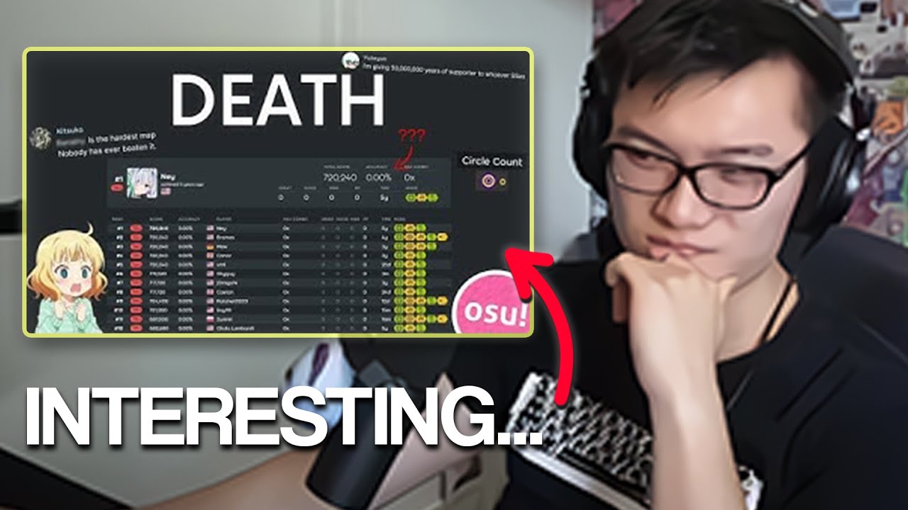 BTMC РЕАКЦИЯ НА САМУЮ СТРАННУЮ КАРТУ БИТОВ OSU!