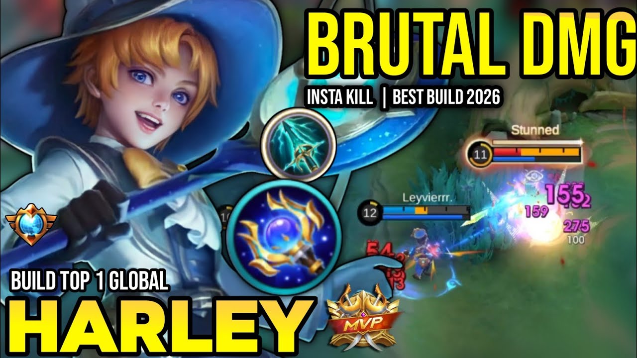 Лучшая сборка Harley 2026 | Лучшая сборка Harley в мире | Mobile Legends✓