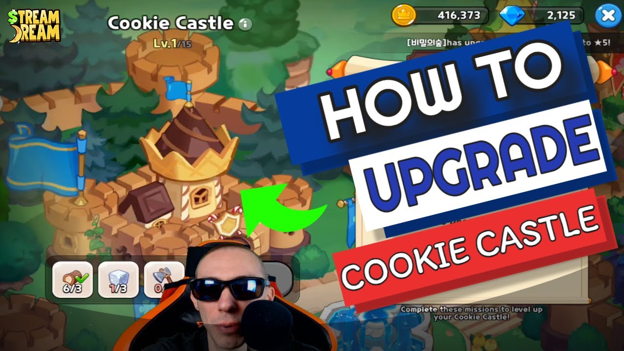 Как улучшить замок печенья в Cookie Run Kingdom