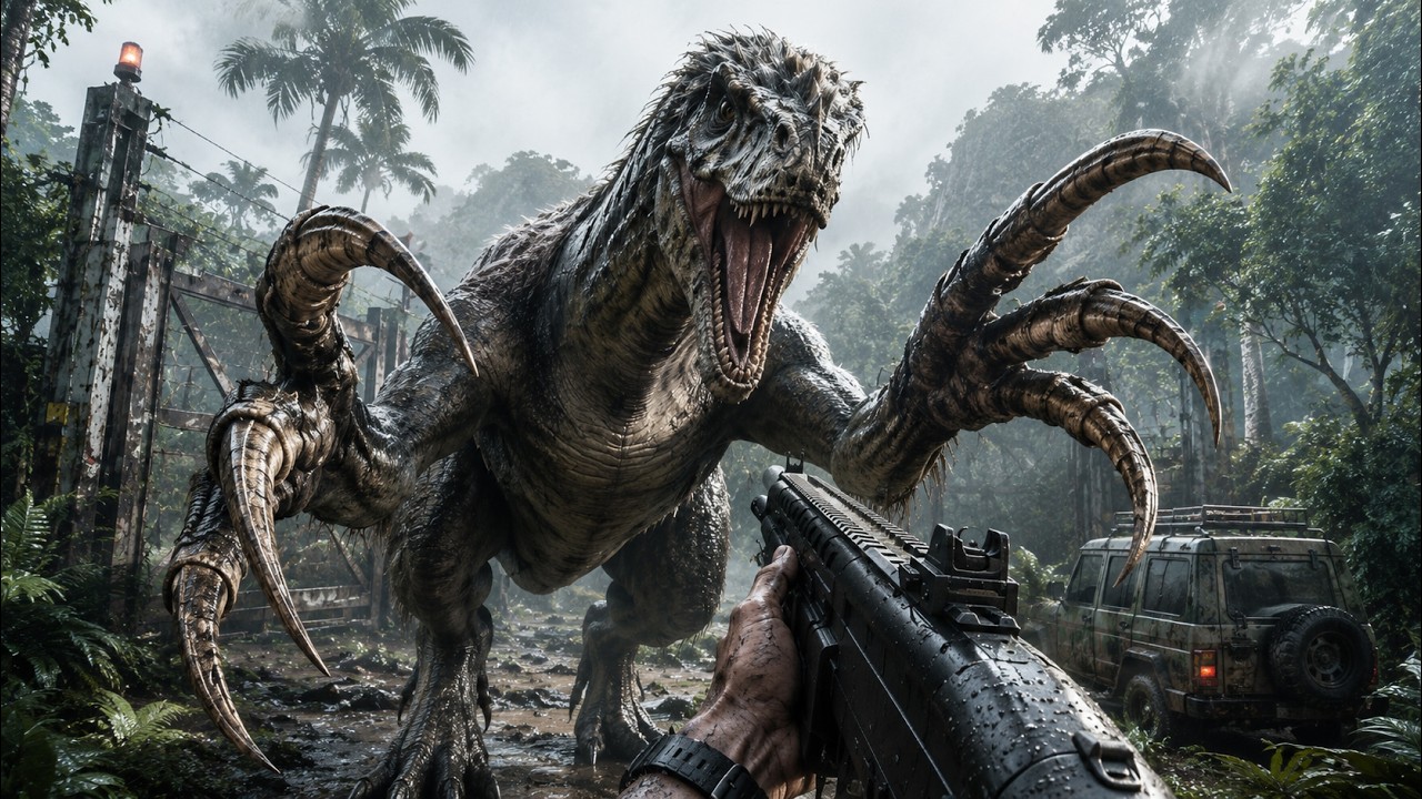 I Thought This Was Jurassic Park&hellip; Then The Therizinosaurus Found Me CLAWED 4K
