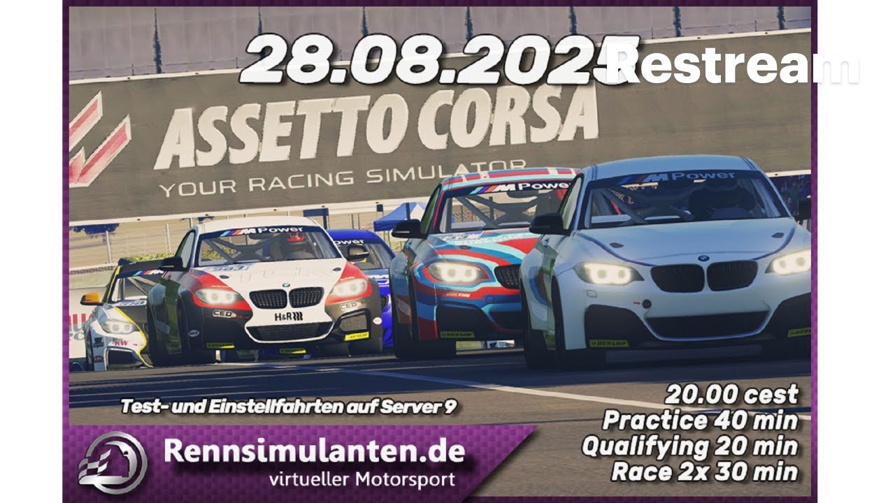 [Assetto Corsa] Rennsimulanten.de | BMW 235i Cup @ Mugello