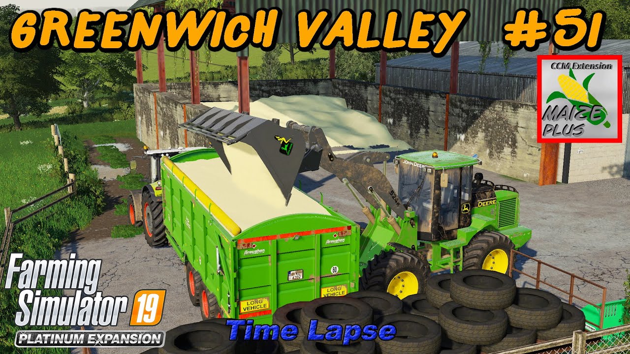 Planting Maize. Animal Care. Selling CCM & Buying Pigs | Greenwich Valley #51 | FS19 4K TimeLapse