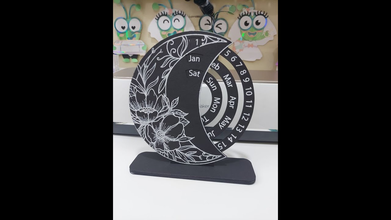 How to make a perpetual calendar in design space - Cricut?