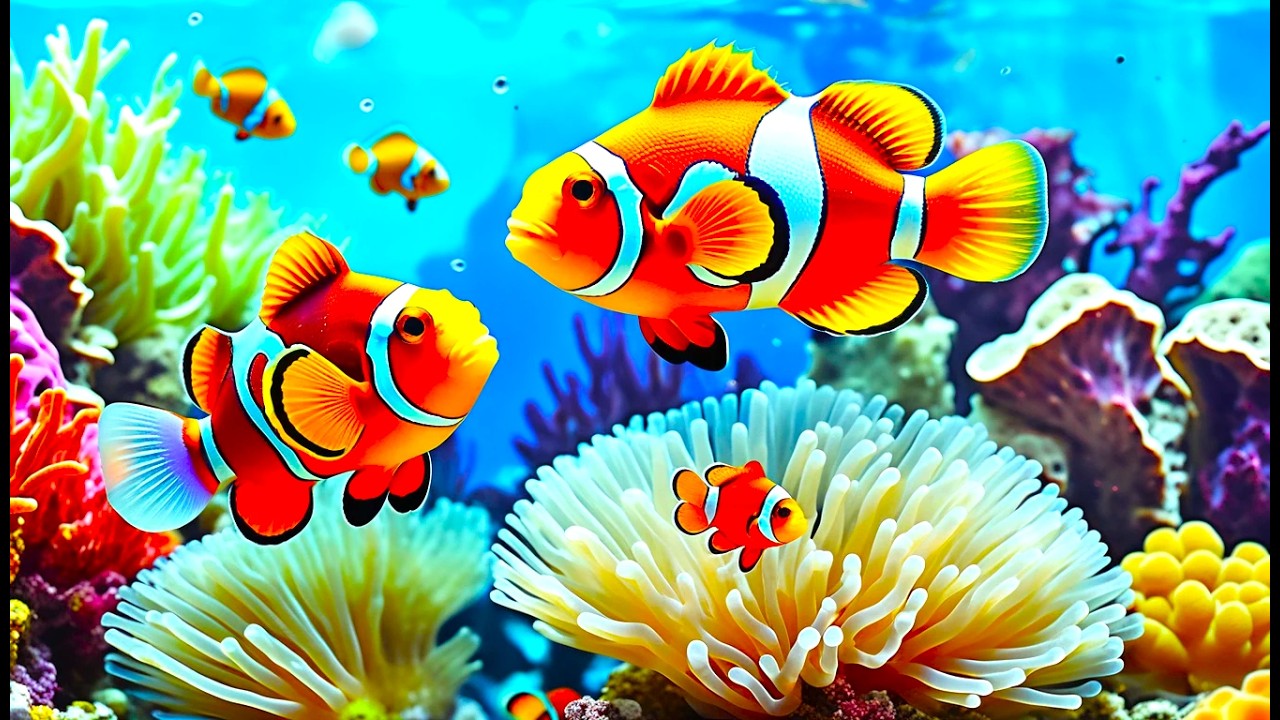 The Best 4K Aquarium - Explore the Stunning World of Sea Jellyfish and Beautiful Coral Reef Fish. #8