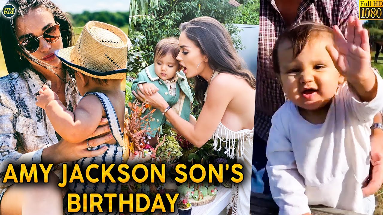 Amy Jackson's Son Andreas 1st Birthday Celebration | Grand Birthday Party | Family Goals