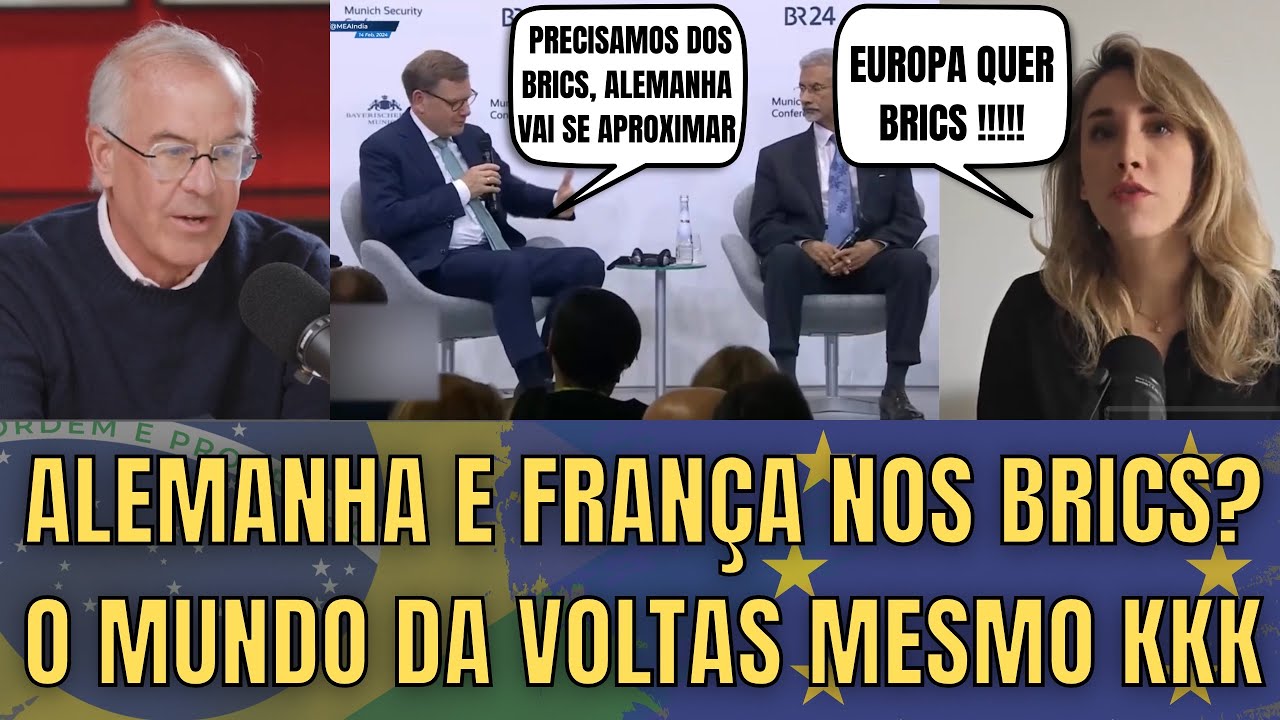 Ministro Da Alemanha E Presidente Francês Querem Se Aproximar Dos BRICS #Brasil 
