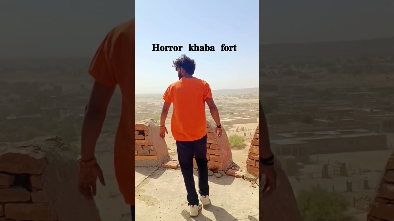 𝐇𝐨𝐫𝐫𝐨𝐫 𝐤𝐡𝐚𝐛𝐚💀 𝐟𝐨𝐫𝐭#jaisalmervlog#horrorstories #horrorshorts #jaislmer #worldhunter #youtubeshorts