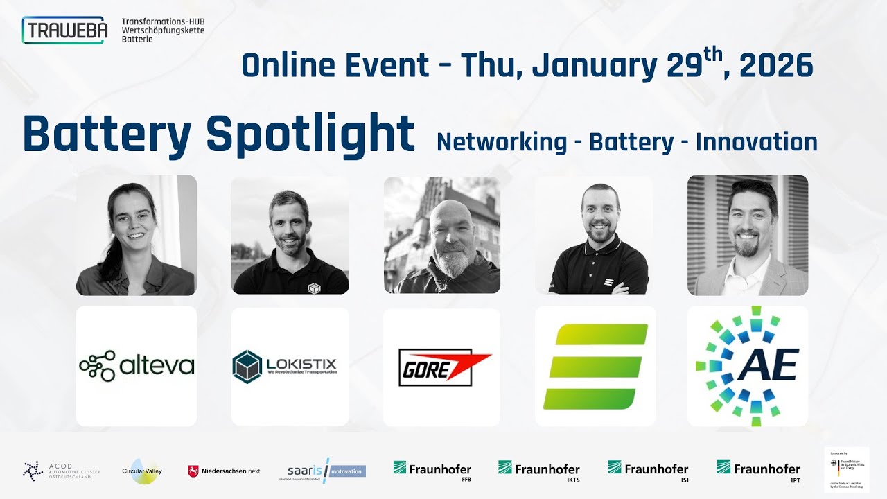 TraWeBa: Battery Spotlight – January 2026 Edition