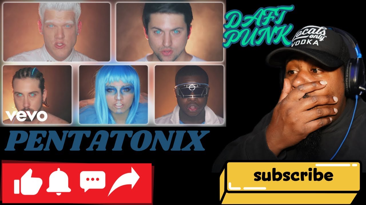 PENTATONIX - DAFT PUNK | FIRST TIME HEARING REACTION | 100 DAYS WITH TEDDY
