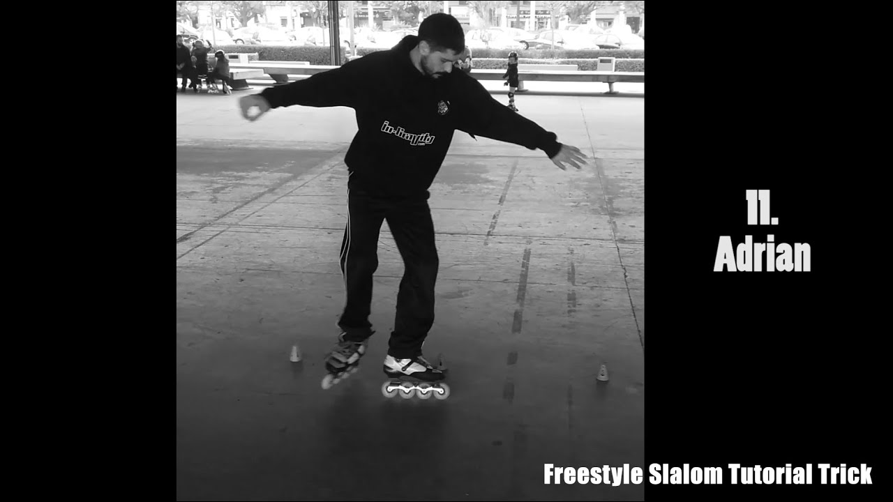 Freestyle Slalom Tutorial Trick - Adrian