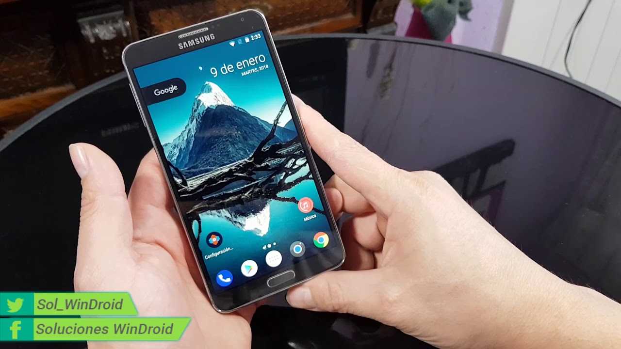 Actualiza ya tu Galaxy Note 3 a Android 7.1.2 Nougat