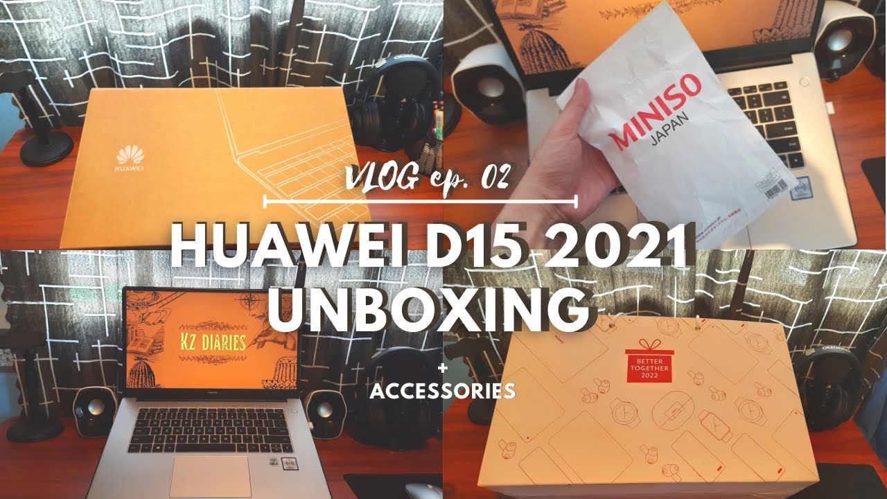 [unboxing 📦] huawei d15 2021||      10th Generation Core i5 | Philippines| ASMR