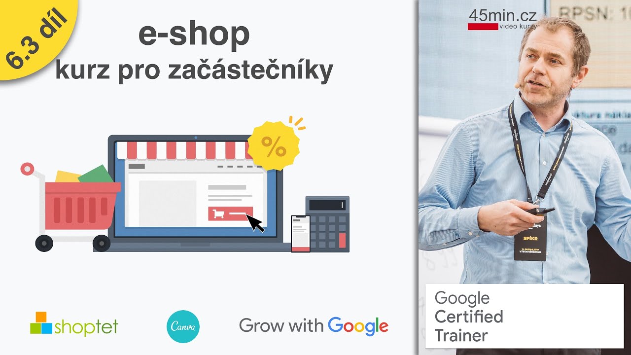 Kurz: eshop - jak založit a provozovat Shoptet & Canva | #6.3 - logo, favicon, proužek a 404