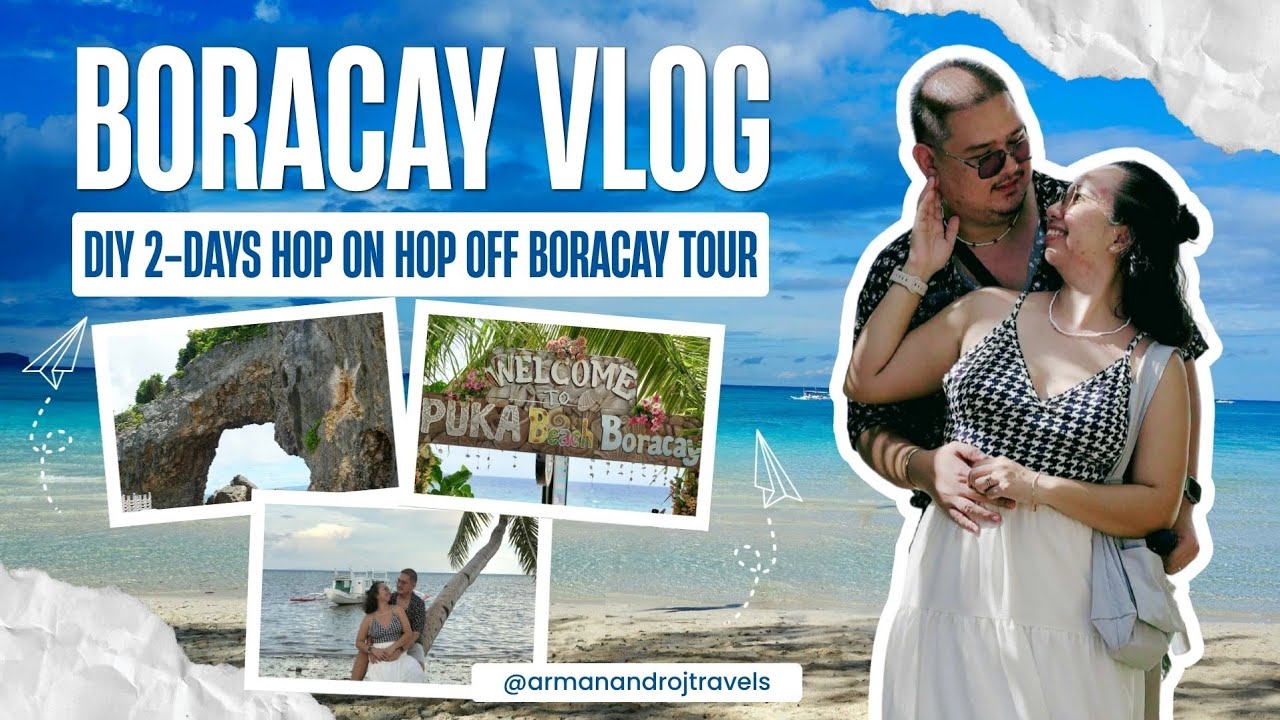 Boracay Vlog: DIY 2-days hop on hop off Boracay tour.