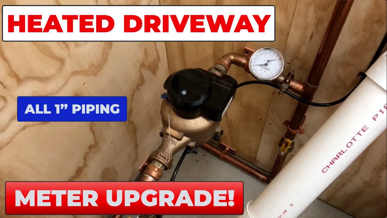 Water Meter and Piping Upgrade to 1