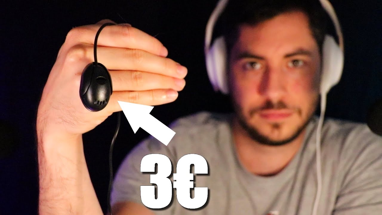 Faire un ASMR avec un micro souris à 3€