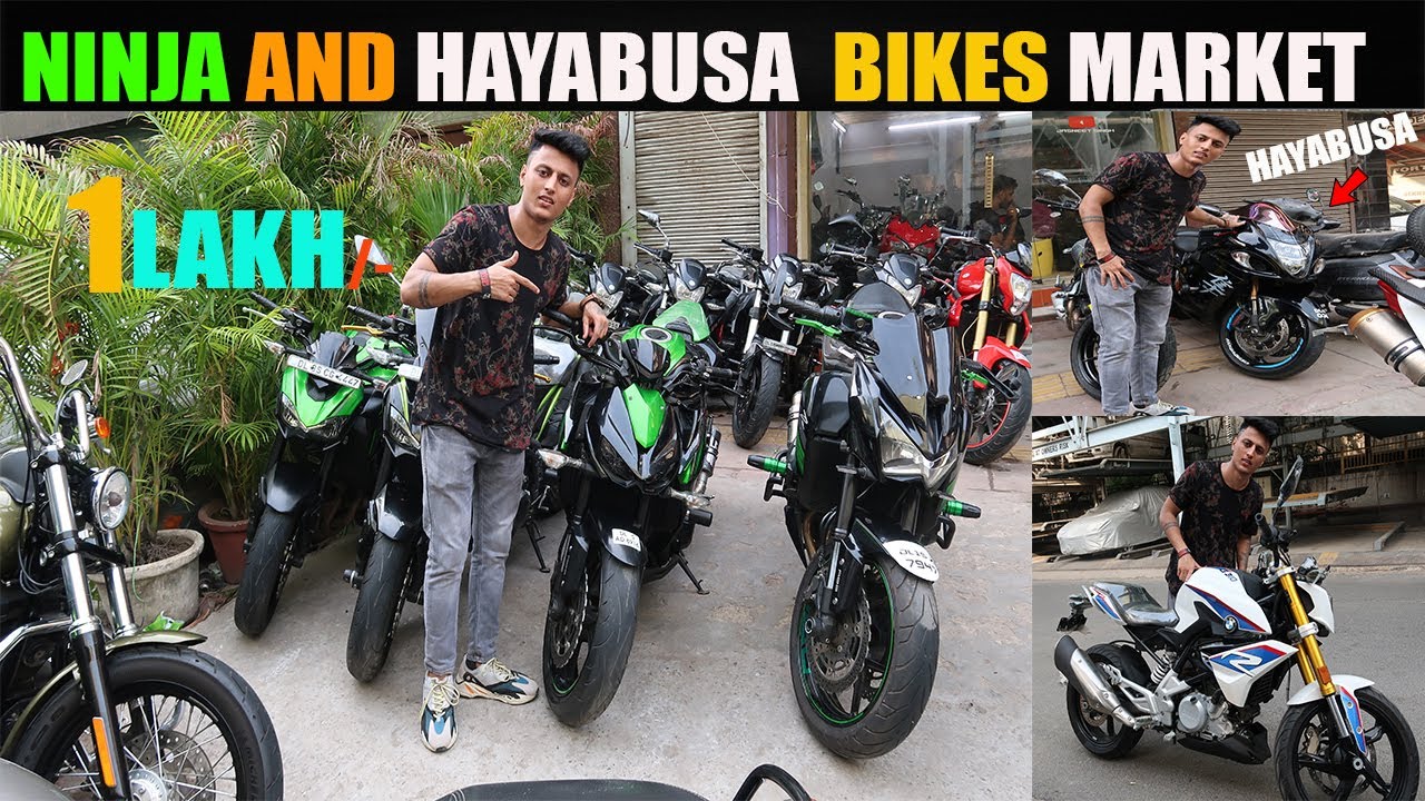 SUPERBIKES in ₹1 LAKH | HAYABUSA | DUCATI | NINJA ZX 14R | CBR | MV AUGUSTA l SARASWATI MOTORS