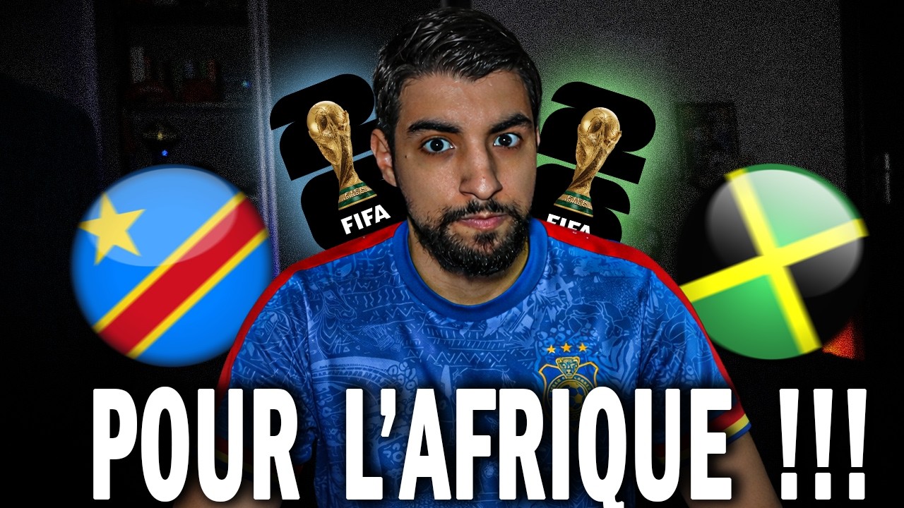 POUR L'AFRIQUE !!! | Avant-match: RD Congo vs Jamaique