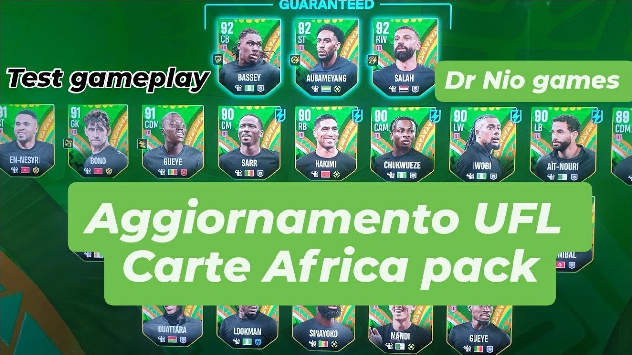 UFL 26 Africa pack e test gamplay