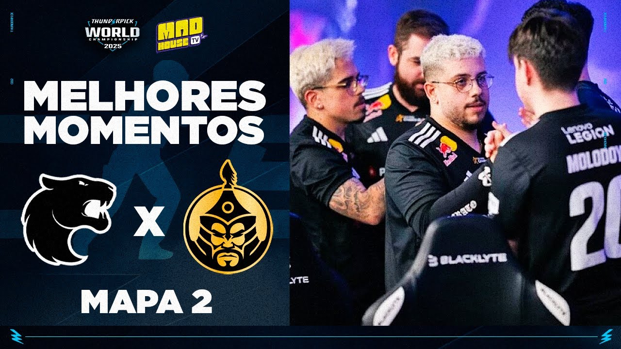 FURIA AMASSOU 🔥 FURIA X THE MONGOLZ (MAPA 2) | THUNDERPICK WORLD CHAMPIONSHIP - MELHORES MOMENTOS