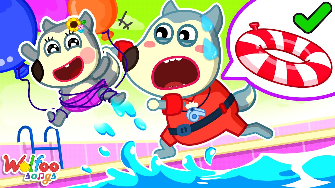 Gu Gu Ga Ga! Mom Turned into a Baby at Swimming Pool! | Kids Songs & Nursery Rhymes | Wolfoo Channel