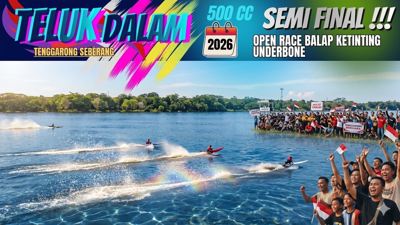 SEMI FINAL TELUK DALAM tenggarong seberang, 500 cc Anderbone, race ketinting 2026